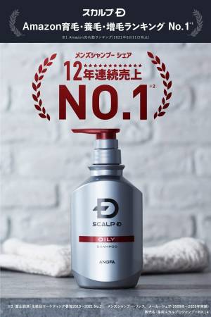 ANGFA Scalp D Oily Shampoo shampoo for men for oily skin 350ml