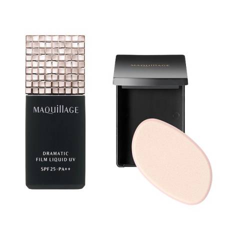 картинка SHISEIDO MAQUILLAGE DRAMATIC FILM of LIQUID UV cream SPF 25/ PA++, 30ml магазин одежды и аксессуаров являющийся официальным дистрибьютором в России  SHISEIDO MAQUILLAGE DRAMATIC FILM of LIQUID UV cream SPF 25/ PA++, 30ml