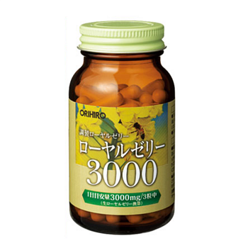ORIHIRO Royal Jelly3000 Маточное молочко 3000, 90 штук - фото
