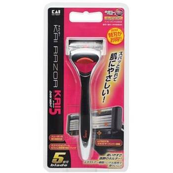 Купить KAI 5 RAZOR Бритвенный станок  для мужчин на 36best.com — фото KAI 5 RAZOR Бритвенный станок  для мужчин - фото