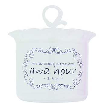 Fuji Awa Hour Micro Bubble penutbutter the former, colour white
