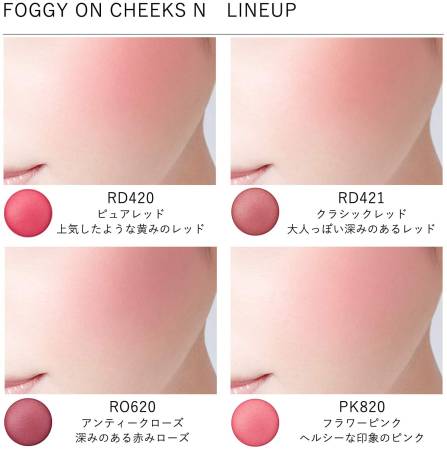 картинка Kose Visee Foggy On Cheeks Blusher, 5 g магазин одежды и аксессуаров являющийся официальным дистрибьютором в России  Kose Visee Foggy On Cheeks Blusher, 5 g
