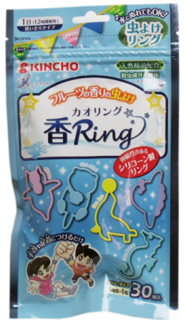 картинка KINCHO Colored rubber bands from mosquitoes 30pcs магазин одежды и аксессуаров являющийся официальным дистрибьютором в России  KINCHO Colored rubber bands from mosquitoes 30pcs