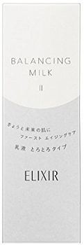 SHISEIDO Elixir Reflet Milk balancing Balancing emulsion for youthful skin, 130 ml, type II - more dense SHISEIDO Elixir Reflet Milk balancing Balancing emulsion for youthful skin, 130 ml, type II - more dense