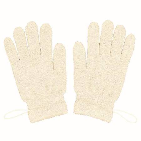 Cocoonfit Pink Silk Thread Bathing & Hand Care Gloves