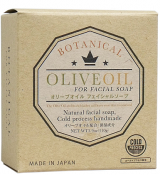 S-LABO Botanical For Facial Soap Olive Oil Natural cleansing soap for the face, 110gr, with a mesh, with olive oil S-LABO Botanical For Facial Soap Olive Oil Natural cleansing soap for the face, 110gr, with a mesh, with olive oil