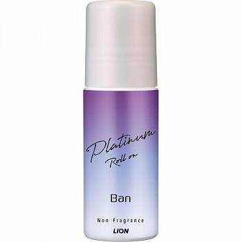 LION Ban Platinum Roll on Non Fragrance Шариковый дезодорант, подавляющий запах пота, без запаха LION Ban Platinum Roll on Non Fragrance Шариковый дезодорант, подавляющий запах пота, без запаха