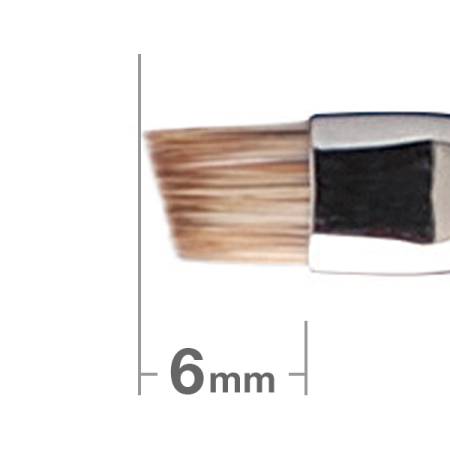 картинка Hakuhodo B264BkSL Eye Brow Brush and angled магазин одежды и аксессуаров являющийся официальным дистрибьютором в России  Hakuhodo B264BkSL Eye Brow Brush and angled