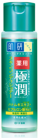 Rohto Hadalabo Gokujyun Medicated Skin Conditioner Moist Type moisturizing conditioner for the face, with a cooling effect