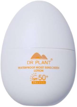 DR PLANT Waterproof Moist Sunscreen Lotion SPF50+/PA++++Moisturizing sunscreen lotion with UV indicator cap, 50 g