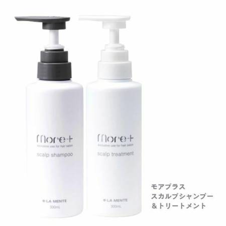 картинка LA MENTE More+ Scalp Shampoo, 300 ml магазин одежды и аксессуаров являющийся официальным дистрибьютором в России  LA MENTE More+ Scalp Shampoo, 300 ml