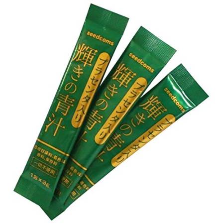 картинка Seedcoms green juice with a placenta, 30 bags магазин одежды и аксессуаров являющийся официальным дистрибьютором в России  Seedcoms green juice with a placenta, 30 bags