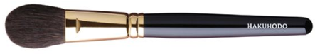картинка Hakuhodo blush Brush S111Bk Blush Brush Round & Flat магазин одежды и аксессуаров являющийся официальным дистрибьютором в России  Hakuhodo blush Brush S111Bk Blush Brush Round & Flat