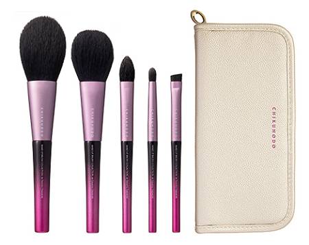 CHIKUHODO collection 2023 Framboise Limited Edition Makeup Brush Set