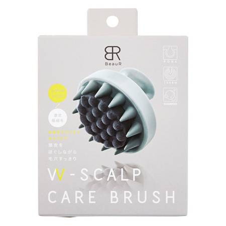 BeauR W Scalp Care Brush for washing hair and scalp
