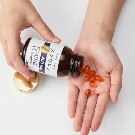 YUUGEN YouGenki Squalene & Astaxanthin, for 1-2 months