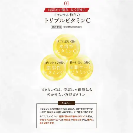 FANCL High Grade Vitamin Anti-aging vitamin complex, 1 month