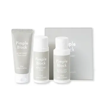 Japanese Skincare - Buy A. GLOBAL Pimple Block Trial Kit  Online from Japan | 36Best Kawai A. GLOBAL Pimple Block Trial Kit