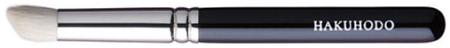 картинка Hakuhodo eyeshadow Brush J122 Eye Shadow Brush Round & Angled магазин одежды и аксессуаров являющийся официальным дистрибьютором в России  Hakuhodo eyeshadow Brush J122 Eye Shadow Brush Round & Angled