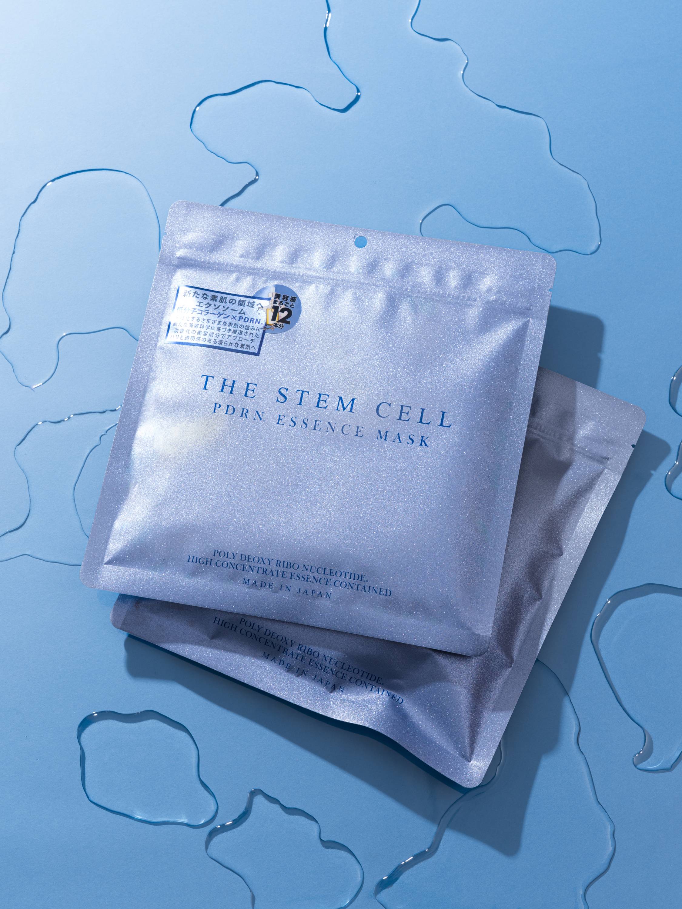 THE STEM CELL PDRN ESSENCE MASK Антивозрастная тканевая маска с PDRN и экзосомами, 30 шт  - фото