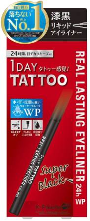 картинка K-Palette 1 Day Tattoo Real Lasting Liquid Eyeliner 24h. Accurate super proof eyeliner pen магазин одежды и аксессуаров являющийся официальным дистрибьютором в России  K-Palette 1 Day Tattoo Real Lasting Liquid Eyeliner 24h. Accurate super proof eyeliner pen