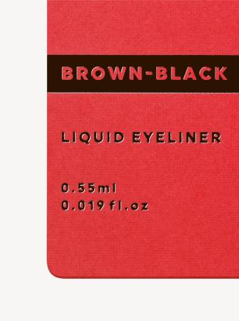 картинка Flowfushi UZU Eye Opening Liner Brown-black магазин одежды и аксессуаров являющийся официальным дистрибьютором в России  Flowfushi UZU Eye Opening Liner Brown-black