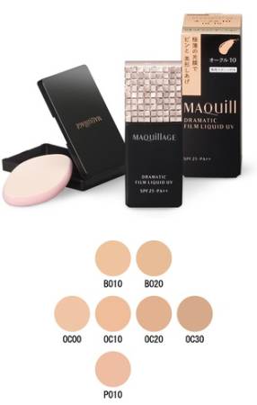 картинка SHISEIDO MAQUILLAGE DRAMATIC FILM of LIQUID UV cream SPF 25/ PA++, 30ml магазин одежды и аксессуаров являющийся официальным дистрибьютором в России  SHISEIDO MAQUILLAGE DRAMATIC FILM of LIQUID UV cream SPF 25/ PA++, 30ml