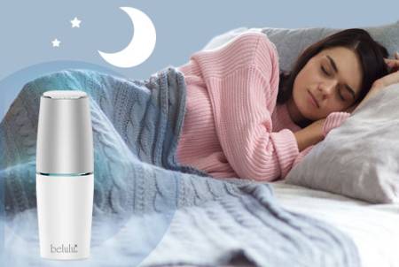 картинка Belulu UVAIR Compact UV Air Purifier магазин одежды и аксессуаров являющийся официальным дистрибьютором в России  Belulu UVAIR Compact UV Air Purifier