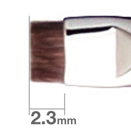 картинка Hakuhodo J521 Eyeliner Brush D1 Flat магазин одежды и аксессуаров являющийся официальным дистрибьютором в России  Hakuhodo J521 Eyeliner Brush D1 Flat