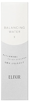 SHISEIDO Elixir Reflet balancing water Balancing lotion for young skin, 168мл, type II - more dense SHISEIDO Elixir Reflet balancing water Balancing lotion for young skin, 168мл, type II - more dense