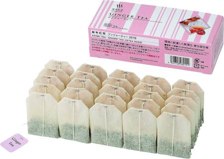 Ginger tea bags- 25 PCs,Linen tea