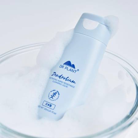 DR PLANT Activating Aging-Resistance Cleansing Liquid with orchid extract, 120 ml