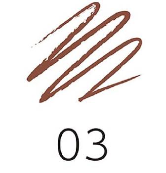 Cezanne Super Slim Eyebrow 03 Natural Brown Cezanne Super Slim Eyebrow 03 Natural Brown