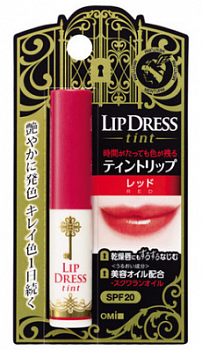 OMI Lip DRESS Tint Balsam Protector for Lips, Tint with SPF 20,2g, Red tone OMI Lip DRESS Tint Balsam Protector for Lips, Tint with SPF 20,2g, Red tone