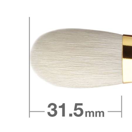 картинка Hakuhodo S113 Highlight Brush round and flat магазин одежды и аксессуаров являющийся официальным дистрибьютором в России  Hakuhodo S113 Highlight Brush round and flat