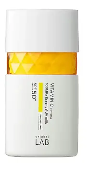Unlabel LAB Vitamin C 100MPa Essence UV Milk Sunscreen with toning effect SPF50+ PA++++, 50 ml