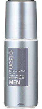 LION Ban Sweat Block Roll-on Premium Label for Men Роликовый дезодорант для мужчин блокирующий потоотделение, 40мл - фото