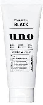 Купить Shiseido UNO Whip Wash Black Пенка для умывания лица с древесным углем, 130гр на 36best.com — фото Shiseido UNO Whip Wash Black Пенка для умывания лица с древесным углем, 130гр - фото