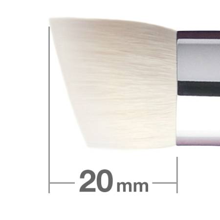 картинка Hakuhodo G5552-4mm Powder & Liquid Brush round/angled магазин одежды и аксессуаров являющийся официальным дистрибьютором в России  Hakuhodo G5552-4mm Powder & Liquid Brush round/angled