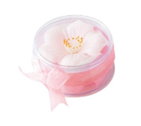 Soap in the form of flower blossoms
