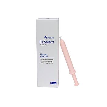 Dr. Select Placenta Clear Gel Gynecological gel for the improvement of microflora, 4 procedures