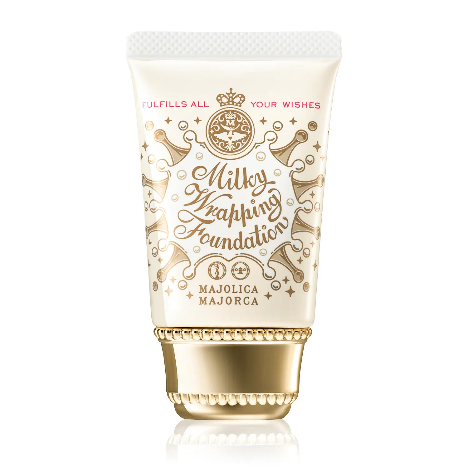 SHISEIDO MAJOLICA MAJORCA Milky Wrapping Foundation SPF30 PA+++ Тональная основа с эффектом прозрачной кожи, 30 г купить из Японии по выгодной цене: SHISEIDO | Интернет-магазин 36Best Kawai